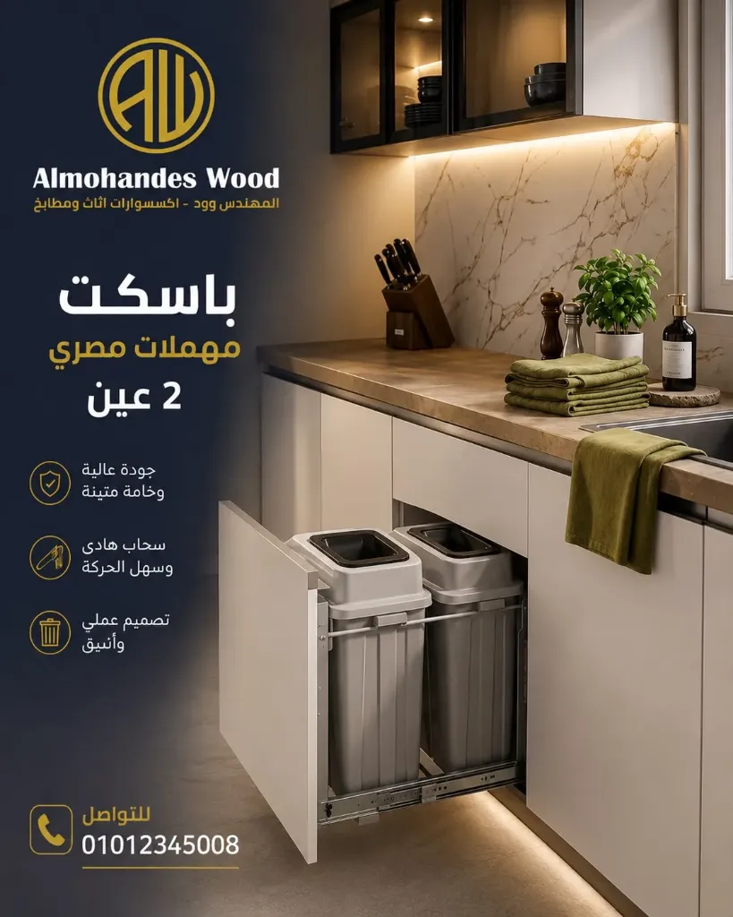 باسكت مهملات زوجي مصري