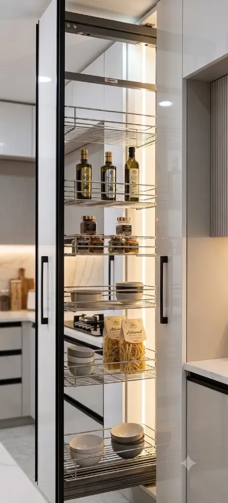 دولاب امامي 5 رف 30سم نيسكو